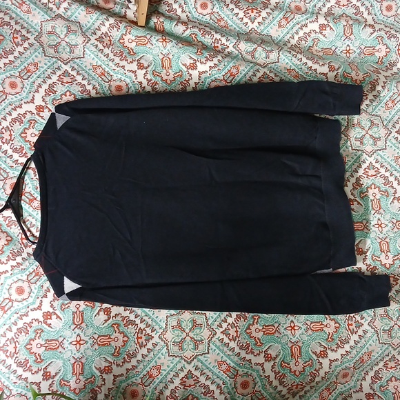 Merona Checkered Cotton V-Neck Sweater, Size M - Picture 12 of 12